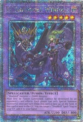El Shaddoll Winda (Alternate Art) - RA04-EN052 - Quarter Century Secret Rare - 1st Edition